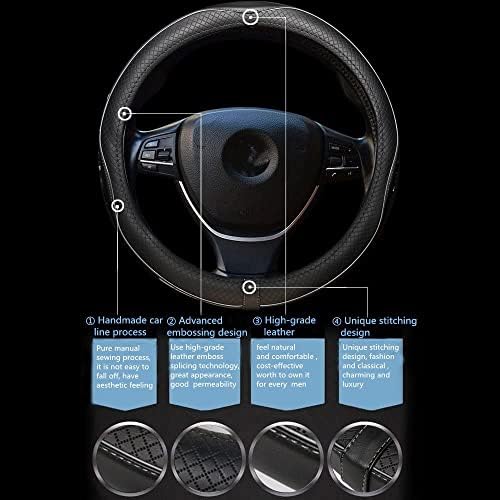 Gomass Car Steering Wheel Cover, Breathable, Heavy Duty, Full Surround - Image 3