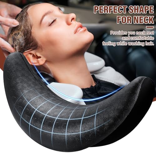 Shampoo Bowl Pillow Neck Rest for Salon Shampoo Sink, Salon Wash Bowl Neck - Image 2
