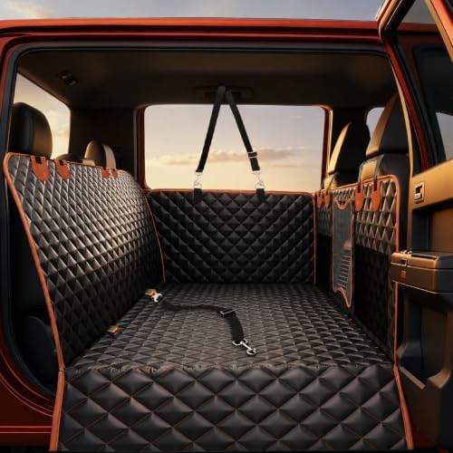 Back Seat Extender for Dogs, Dog Car Seat Cover for Back Seat by Unknown