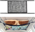 Car Ceiling Storage Net | Double Zipper, Adjustable Strap Prevent Falling by ZUOZE