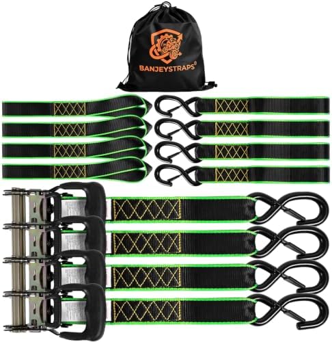 1.5" x 12' Heavy Duty Ratchet Straps by Unknown