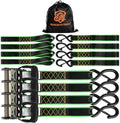1.5" x 12' Heavy Duty Ratchet Straps by Unknown