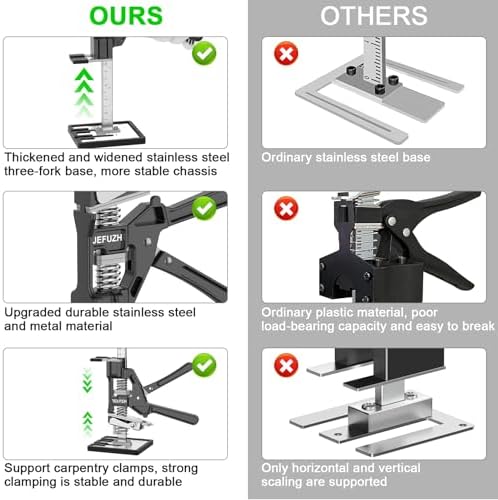 Labor Saving Arm Jack 2 Pack, Load-Bearing 440 lb Multi-Function Height - Image 6