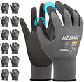 Kebada W1 Safety Work Gloves for Men & Women, Touchscreen, PU Coated by KEBADA