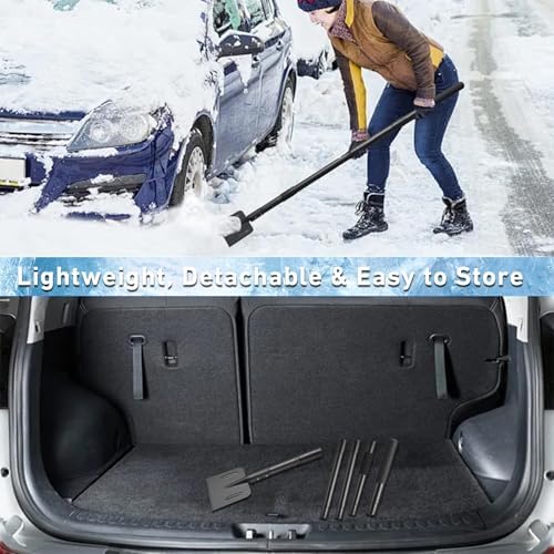 Heavy Duty Ice Scraper-1.5" Thick Metal Handle - Image 5