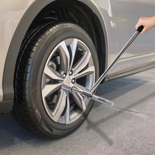 yarlung 25" Extended Lug Wrench, 4 Way Wheel Nut Wrench Set - Image 6
