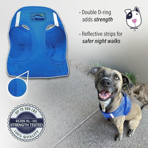 DOGGIE DESIGN American River Solid Ultra Choke-Free Dog Harness - Image 4
