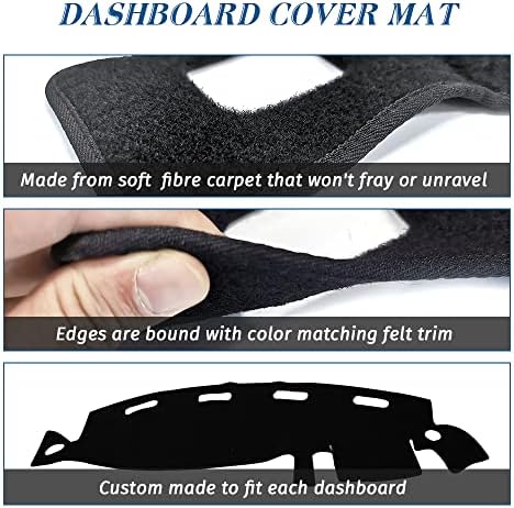 Dash Cover Dashboard Mat Carpet Compatible - Image 3