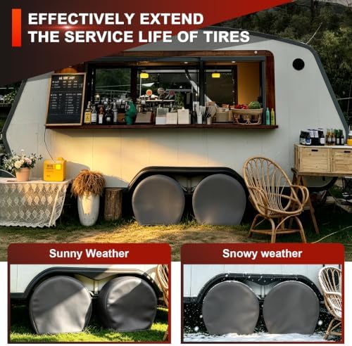 Explore Land Tire Covers 2 Pack Fit Tire Diameters 32-34.75 inch - Image 5