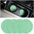 Mandark 4PCS 2.75 Inch Car Cup Holder Coasters, Light Green by Unknown