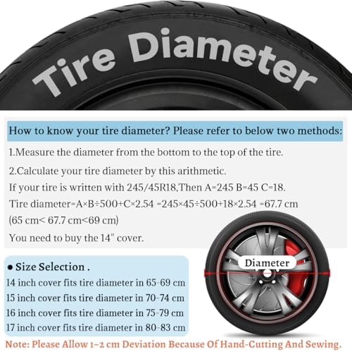Highland Cow Spare Tire Cover Dust-Proof Wheel Protector - Image 5