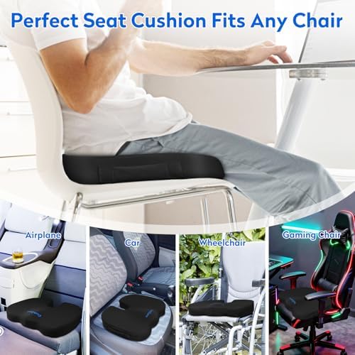 CushZone XXL Memory Foam Seat Cushion - Image 5