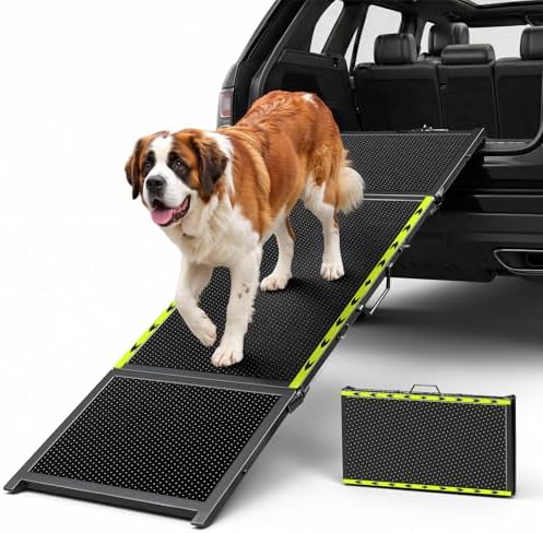 74"L x 20"W Extra Wide Dog Ramp by VavoPaw