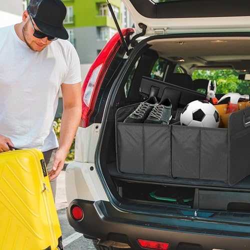 Simple Deluxe 2 Compartments Trunk Organizer - Image 7