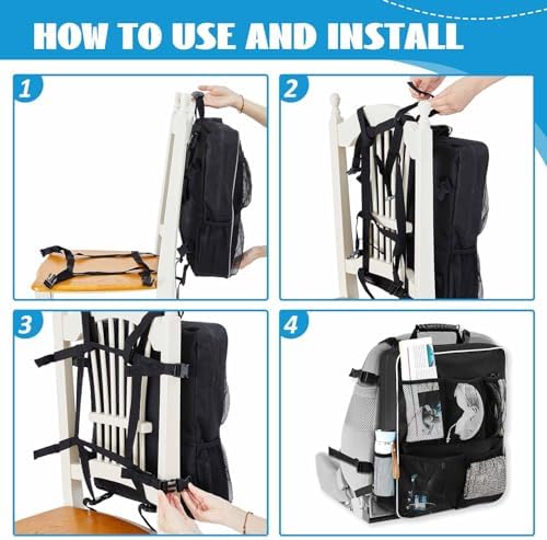 Boat Seat Backpack Boat Backseat Storage Organizer - Image 4