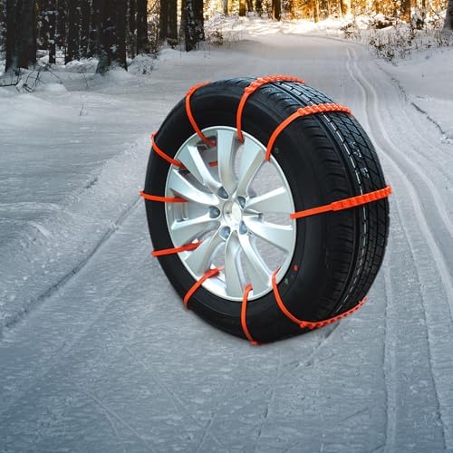 Emergency Anti-skid Snow Chains Xmas 10pcs Nylon Tire Strap - Image 6