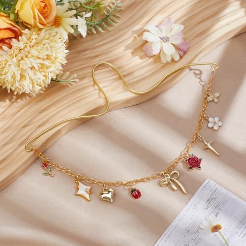 Rearview Mirror Charm for Car Aluminum Chain - Image 4