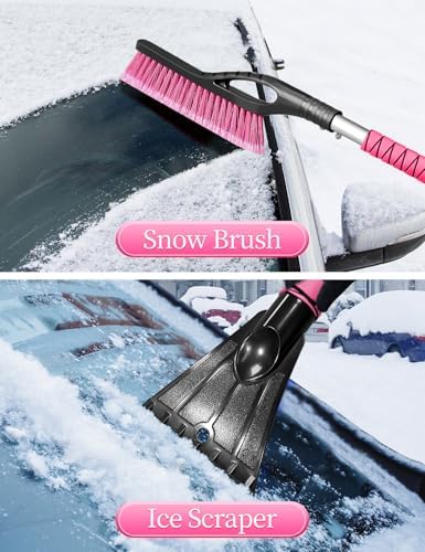 HEEYA 27 Inch Snow Brush and Ice Scraper - Image 3