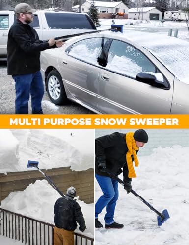 EcoNour 62" Extendable Snow Broom - Image 4