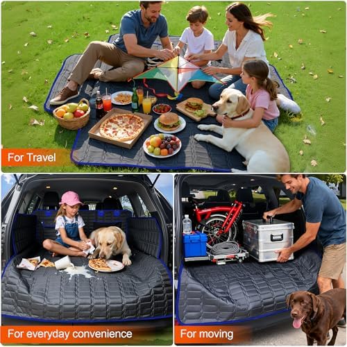Reliadura SUV Cargo Liner for Dogs, Waterproof Pet Trunk Cover - Image 7