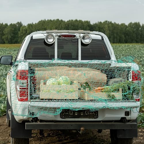 Cargo Net Mesh Cover with Elastic Straps 1.5x2.2m Truck Bed - Image 6