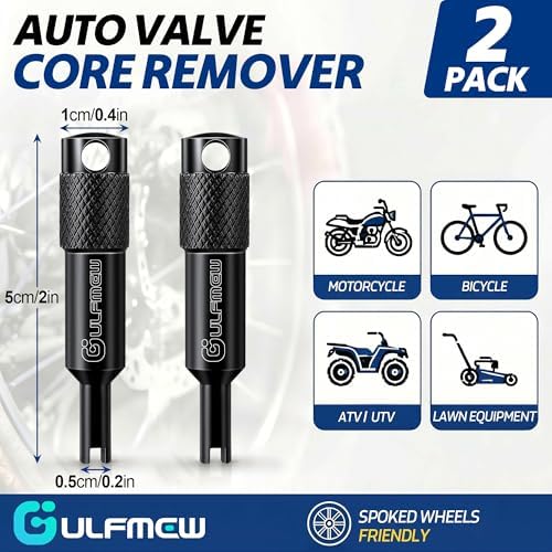 2 Pack Valve Core Removal Tool for Schrader Valve - Image 2