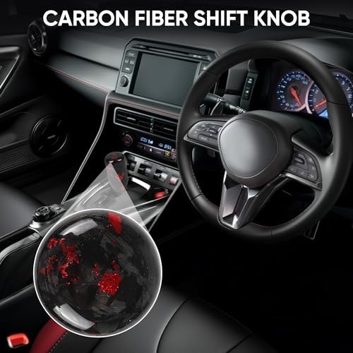 Carbon Fiber Shift Knob Forged Marble Pattern Unique Designed - Image 5