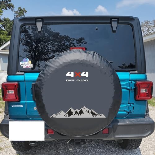 for Ford Bronco, Hummer H3/3.7L, Land Rover SUVs Spare Tire Cover, Spare Wheel - Image 3
