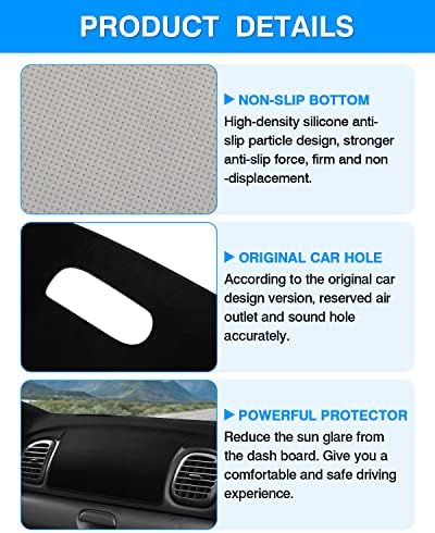 Autorder Dashboard Cover Mat for Dodge Ram 1500 2500 3500 1998-2001 Accessories - Image 6