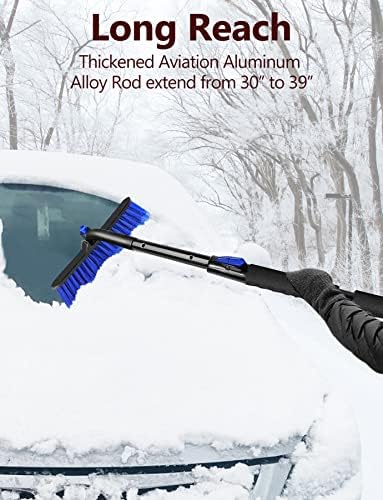44'' Snow Brush Ice Scraper for Car Windshield Window - Image 5