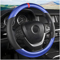 Moly Magnolia 15 Inch Car Steering Wheel Cover, Carbon Blue by Moly+Magnolia
