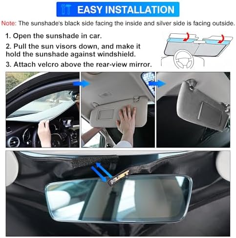 KUST Custom Fit Windshield Sun Shade - Image 6
