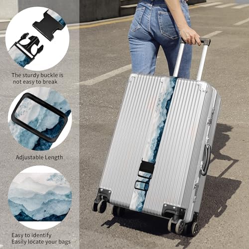 Luggage Straps for Suitcases, Heavy Duty Travel Belt - Image 2