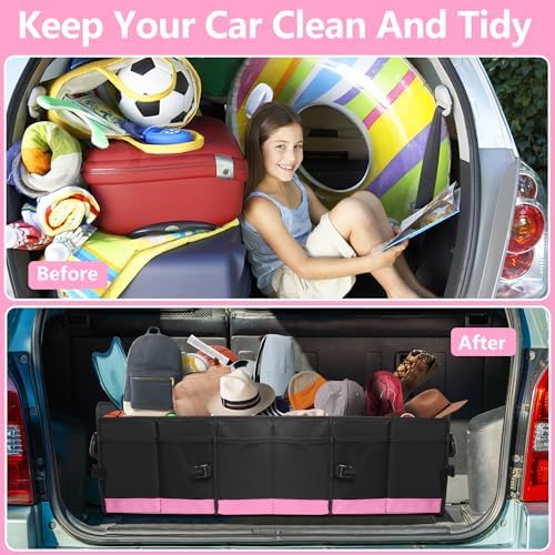AOPHY Foldable Trunk Organizer for Car SUV Truck 95L Large Capacity - Image 6