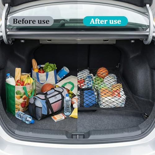 39.37 x 31.5 Inch Elastic Trunk Cargo Net - Image 5