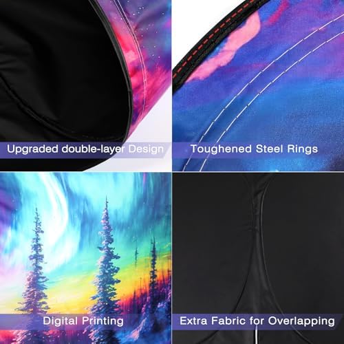 Windshield Sun Shade, Car Sun Shade Windshield - Image 4