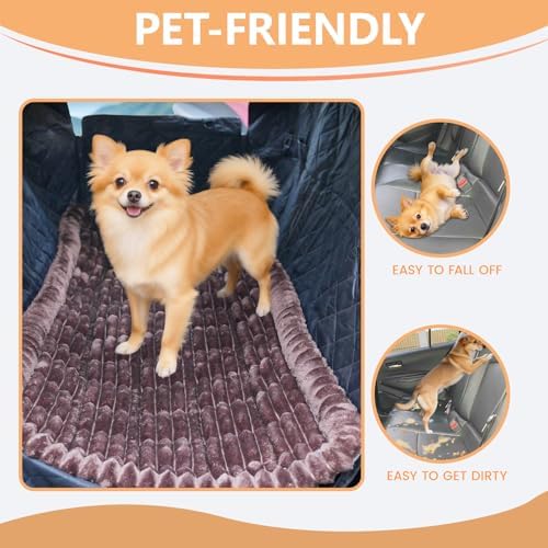 2-in-1 Dog Car Seat Cover & Dog Car Pet Bed Mat - Image 2