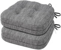 Shinnwa Kitchen Chair Cushions Set of 2, Dual-Layer Memory Foam Dining Chair by Shinnwa