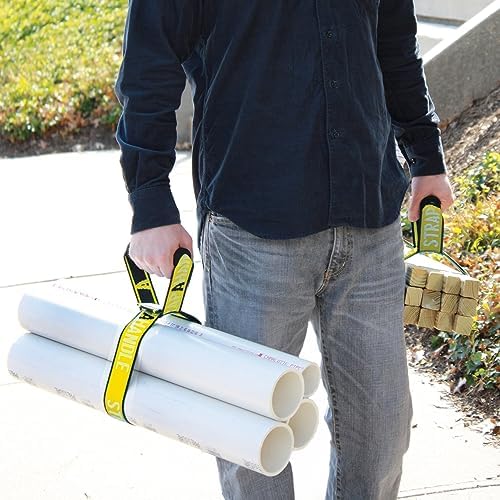 4’ Carry Strap with Handle | 2-Pack | Heavy Duty | Adjustable Belt | Easy - Image 4