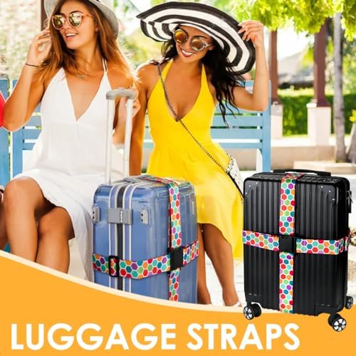 Gutsdoor Adjustable Travel Luggage Strap Suitcase Belt Travel Bag Accessories - Image 4