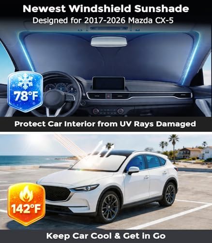 DMJN Front Windshield Sun Shade - Image 2