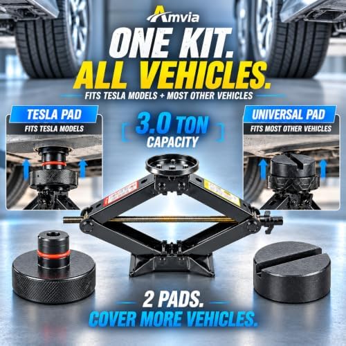Car Jack Kit 3 Ton Scissor Jack - Image 2