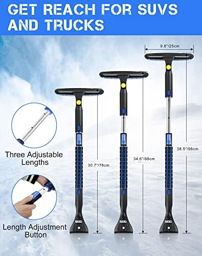 SEG Direct 39" Extendable Snow Brush - Image 2