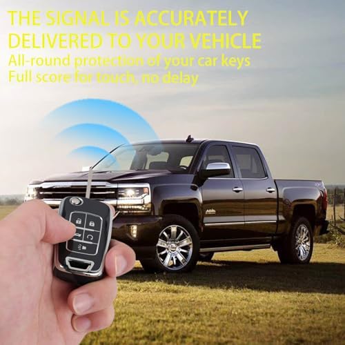 WJS Key Fob Cover, Car Key Case Shell Protector Compatible - Image 4