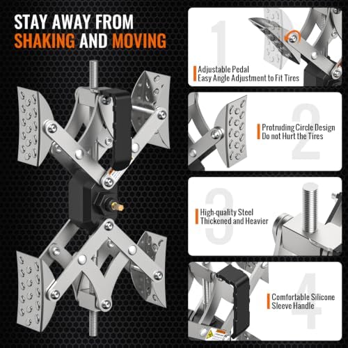 X-Shaped RV Wheel Stabilizer Chocks - Image 3