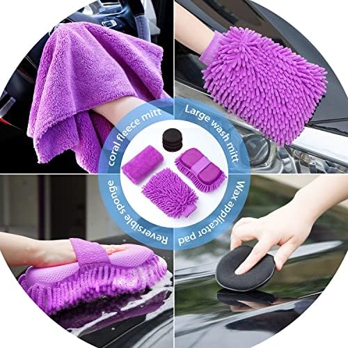 22Pcs Car Wash Cleaning Tools Kit Car Detailing Set - Image 4