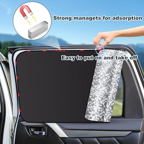 ZATOOTO Front Side Window Sun Shade - Image 6
