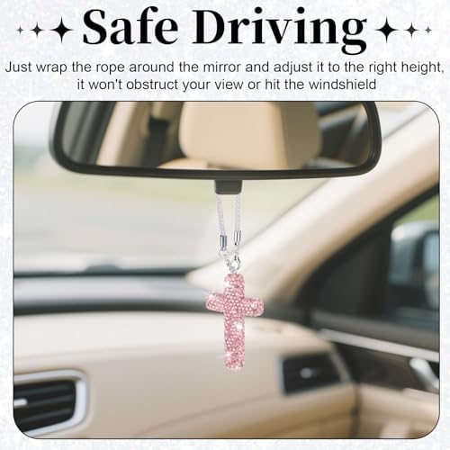 BFXM Cross for Car Mirror Hanging - Image 4