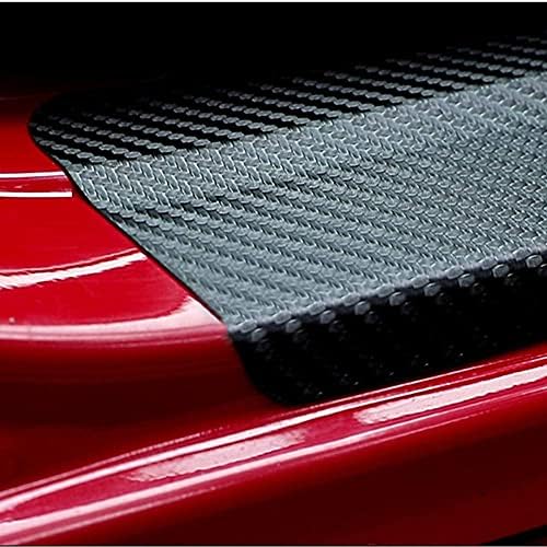 4PCS Car Door Sill Protector 3D Carbon Fiber - Image 4