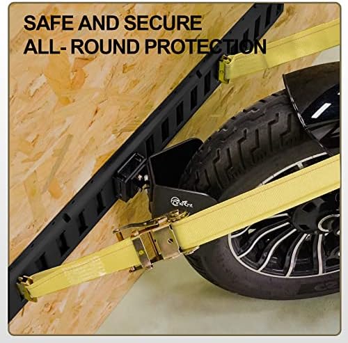 4 Pack E-Track Wheel Chock for E-Track System, Motorcycle Wheel chock - Image 6